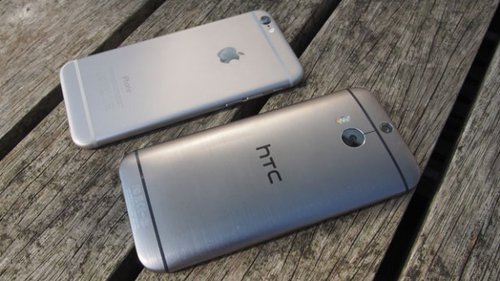 HTC One M8 i iPhone 6 / fot. TrustedReviews