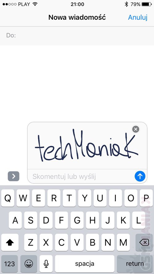 iOS 10 na iPhone / fot. gsmManiaK