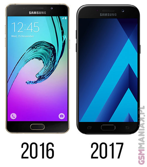 Samsung Galaxy A5 2016 vs Galaxy A5 2017 / fot. gsmManiaK