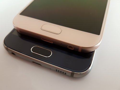 Samsung Galaxy S6 & Samsung Galaxy A5 (2017) / fot. gsmManiaK.pl