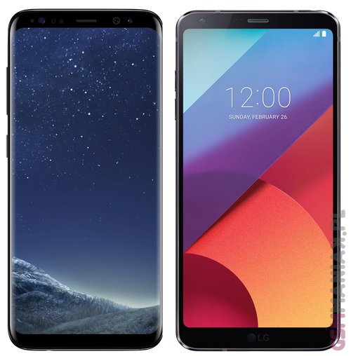 Samsung Galaxy S8 vs LG G6 / fot. gsmManiaK