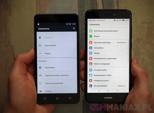 Huawei P9 Lite 2017 i Lenovo K6 / fot. gsmManiaK.pl