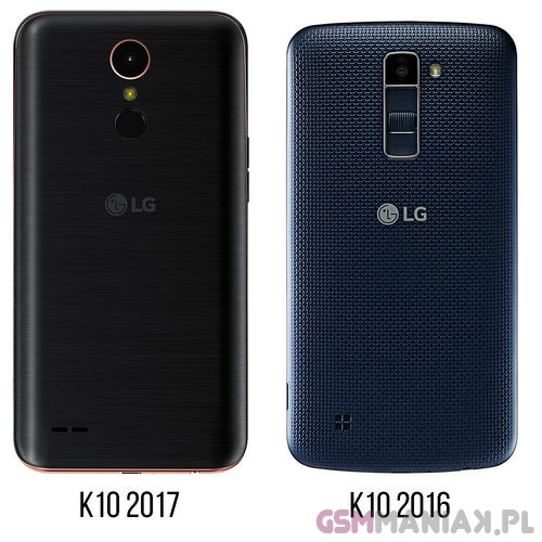 LG K10 2017 vs LG K10 / fot. gsmManiaK