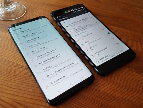 Samsung Galaxy S8+ i HTC U Ultra / fot. gsmManiaK.pl
