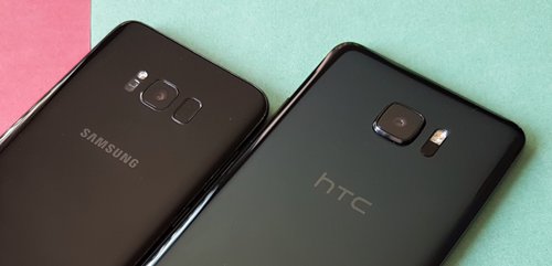 Samsung Galaxy S8+ i HTC U Ultra / fot. gsmManiaK.pl