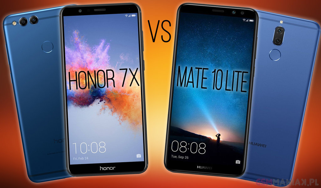 Huawei mate 10 lite vs honor 7x which is better