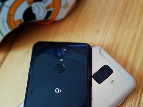 SamsungaGalaxy A6 i  LG Q7 / fot. gsmManiaK.pl