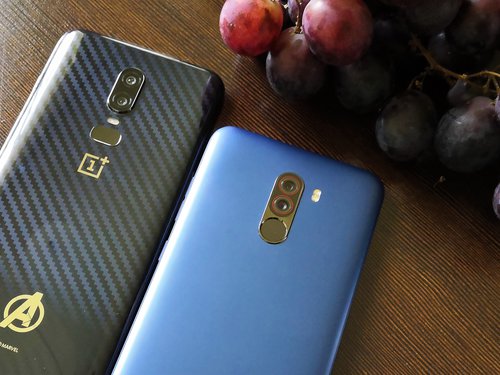 OnePlus 6 i POCO F1 / fot. gsmManiaK.pl 