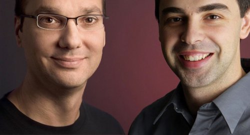 Andy Rubin i Larry Page / fot. phonearena