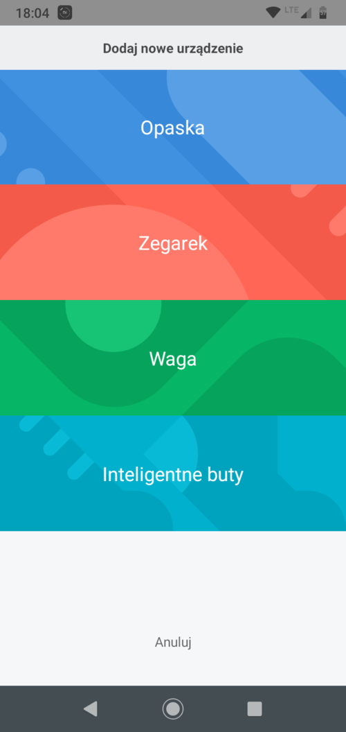 Mi Fit parowanie urządzenia / fot. techManiaK