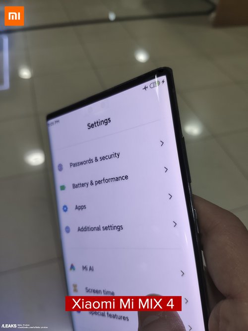 Xiaomi Mi Mix 4/fot. SlashLeaks