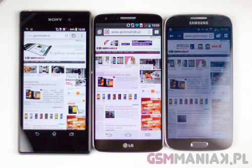 Ramki ekranu w LG G2 były zaskakująco wąskie jak na 2013 rok / fot. gsmManiaK