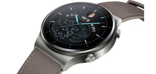 Huawei Watch GT2 Pro i tarcza rodem z reklamy / fot. Huawei