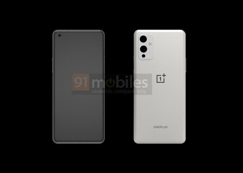 OnePlus 9 rendery/ fot. 91mobiles