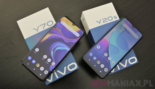 vivo Y70 i vivo Y20s / fot. gsmManiaK