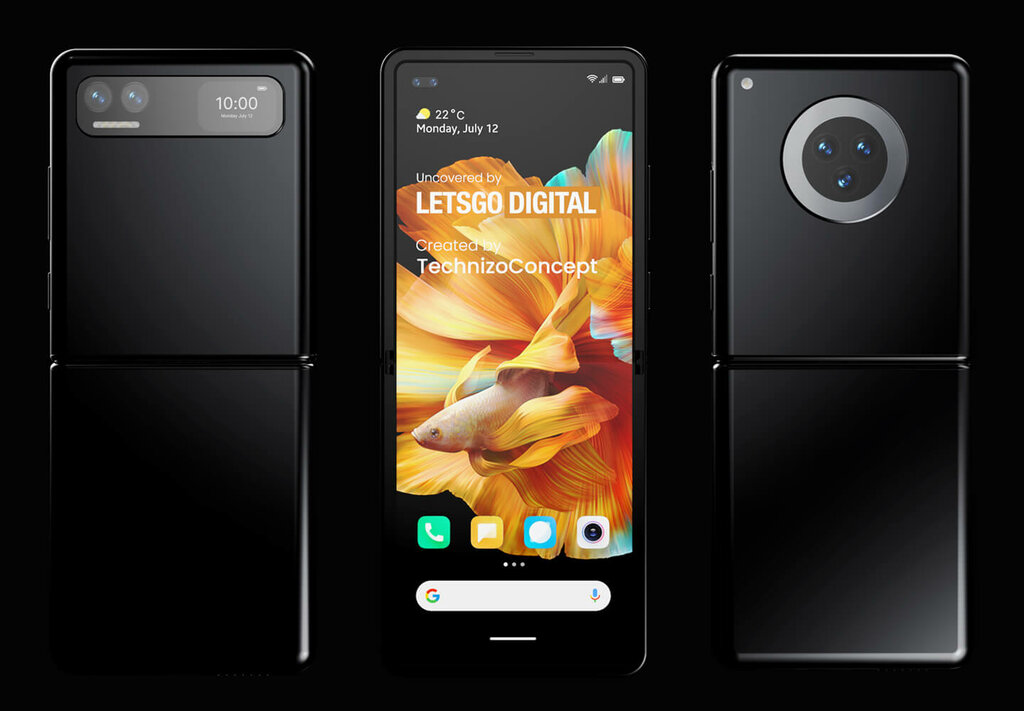 Xiaomi Mi Mix Flip podría romper la competencia.  se ve perfecto