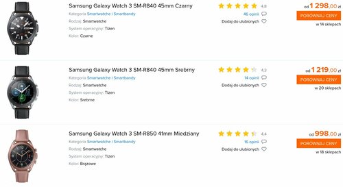 Samsung Galaxy Watch 3