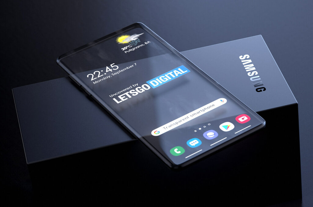 Smartphone-ul Samsung cu grafică transparentă este mai mult decât uimitor!