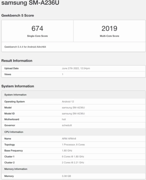 Samsung Galaxy A23 5G