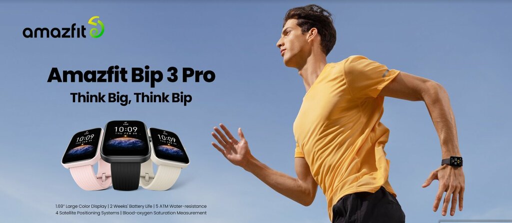 Amazfit Bip 3 Pro/ fot. producenta