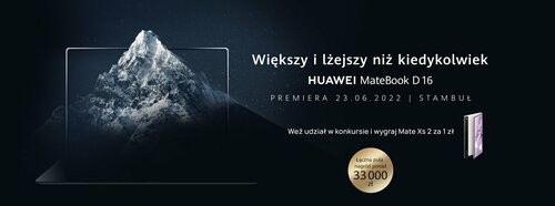 Huawei MateBook D16/ fot. producenta