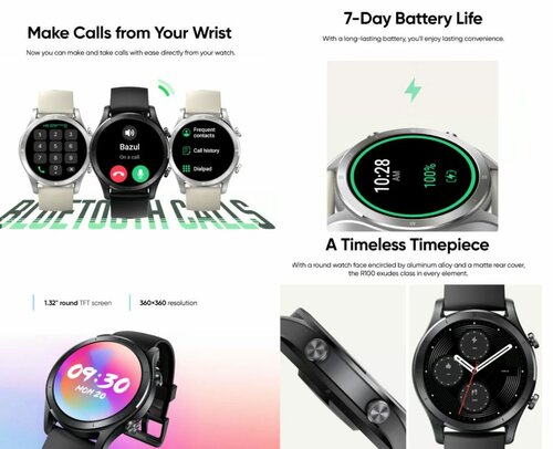 Realme TechLife Watch R100/ fot. producenta