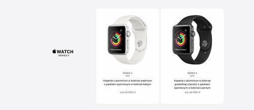 Apple Watch Series 3/ fot. producenta