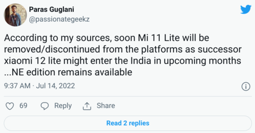 Xiaomi Mi 11 Lite