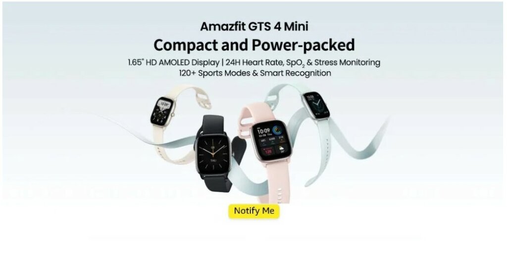 Amazfit GTS 4 Mini