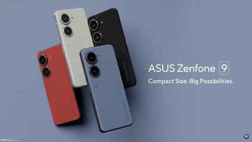 ASUS Zenfone 9 design