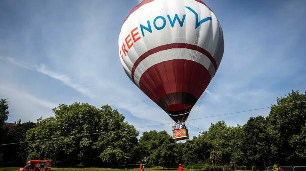 darmowy lot balonem