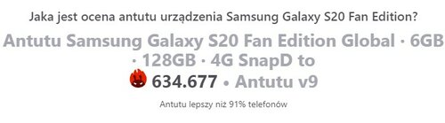 Samsung Galaxy S20 FE