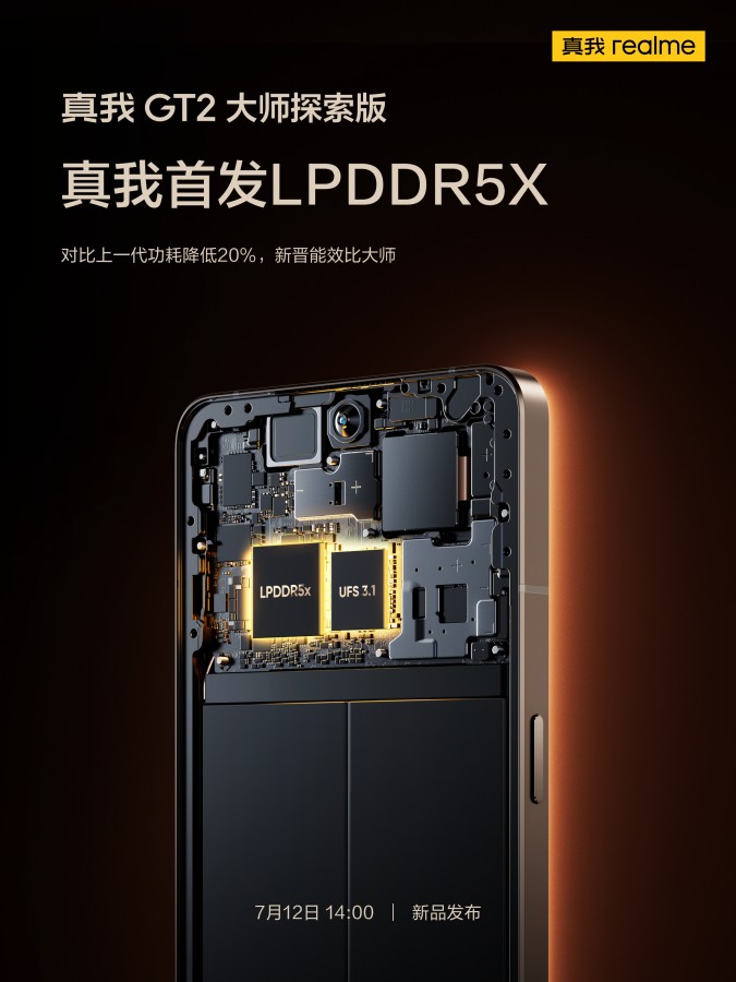 realme GT2 Explorer Master LPDDR5X