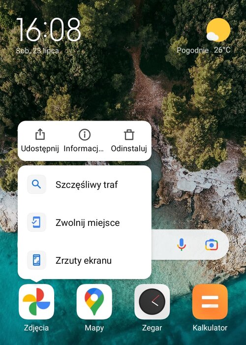 nowość w Zdjęciach Google