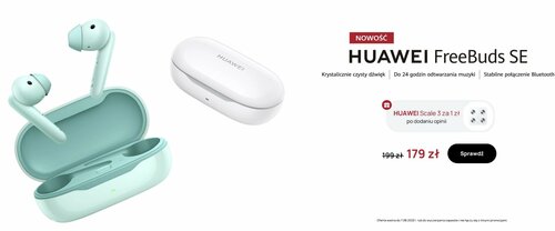 Huawei FreeBuds SE/ fot. producenta