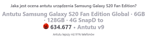 Samsung Galaxy S20 FE