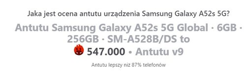 Samsung Galaxy A52s