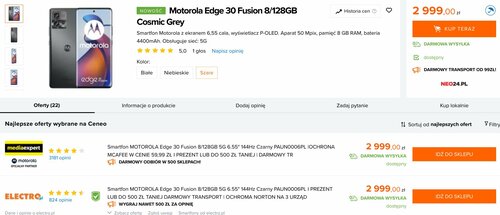 Motorola Edge 30 Fusion