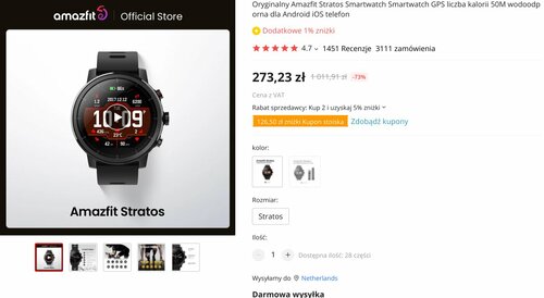 Amazfit Stratos