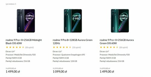 realme 9 Pro+ 5G promocja x-kom