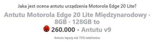 Motorola Edge 20 Lite