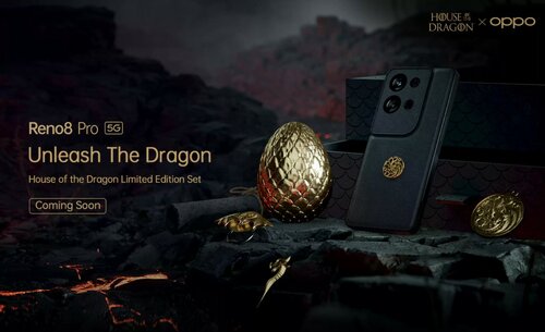 OPPO Reno 8 Pro House of Dragon Limited Edition