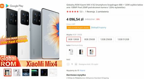 Xiaomi Mix 4