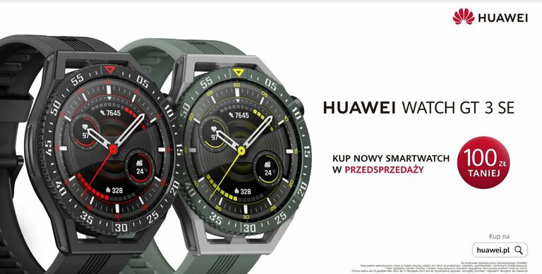 Huawei Watch GT 3 SE/ fot. producenta