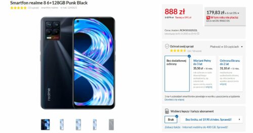 realme 8 promocja cena RTV EURO AGD