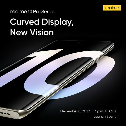 Zapowiedź globalnej premiery realme 10 Pro i realme 10 Pro+