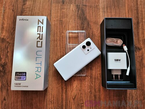 Infinix ZERO Ultra zawartość pudełka