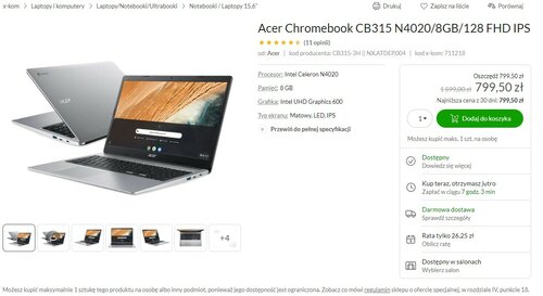 Acer Chromebook CB31