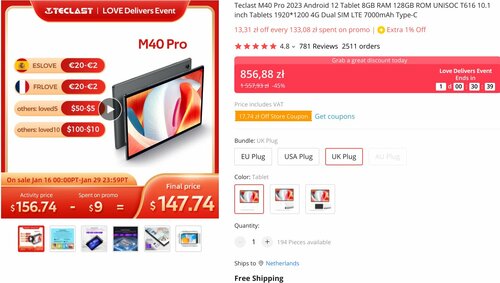 Teclast M40 Pro 2023