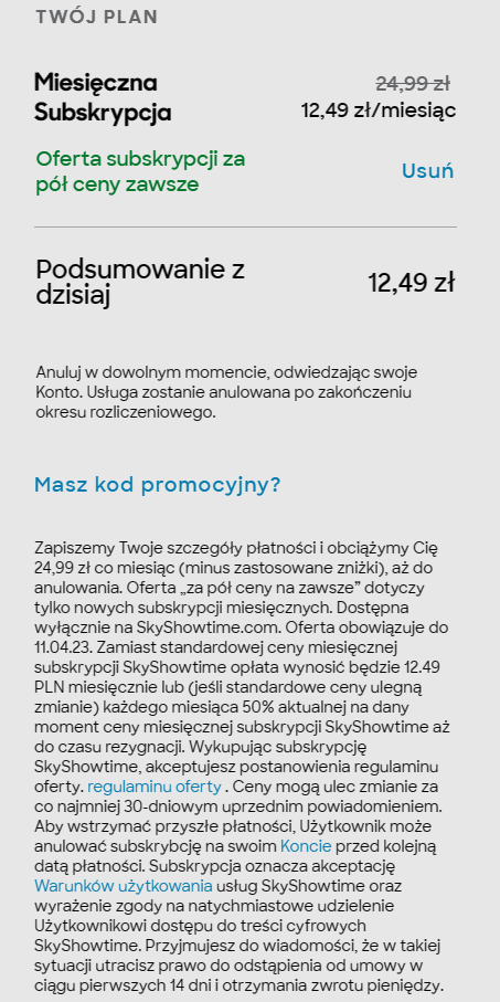 SkyShowtime Polska